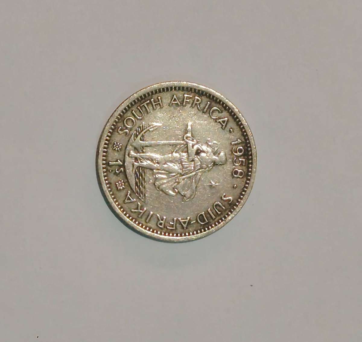 South Africa 1958 1 Shilling