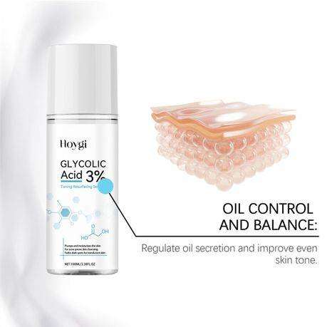 Hoygi Glycolic Acid 3% Anti Aging Toning Resurfacing Solution 100ml