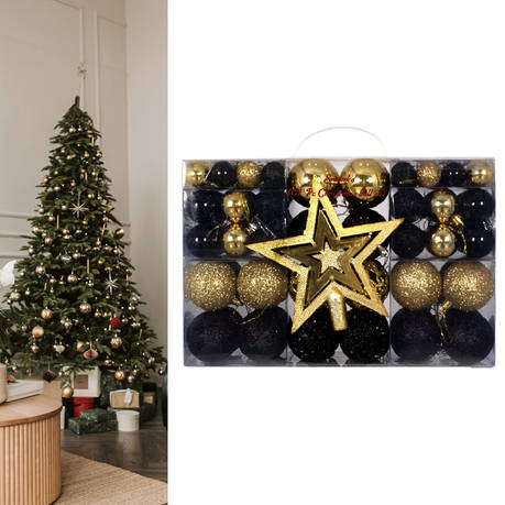 Smonks 101PCs five-pointed star set box (Black Gold)