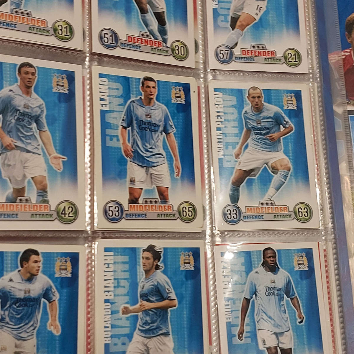 Topps Match Attax Football cards collection