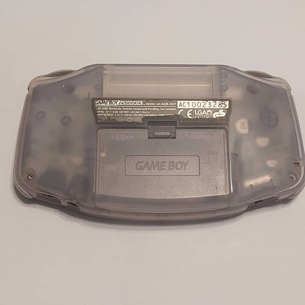 Game Boy Advance (Not Working) + Pouch (Dirty) + 2Games ( Suspect not original)