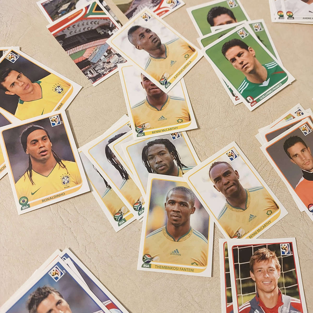 2010 Panini World Cup Sticker job lot