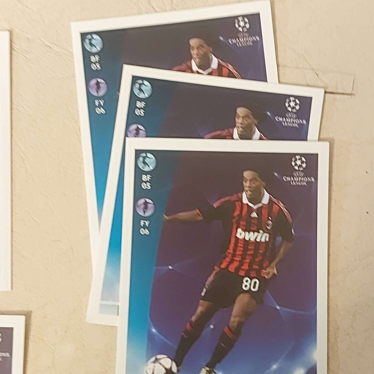 Panini Football Champions League 2009 - 2010 sticker lot