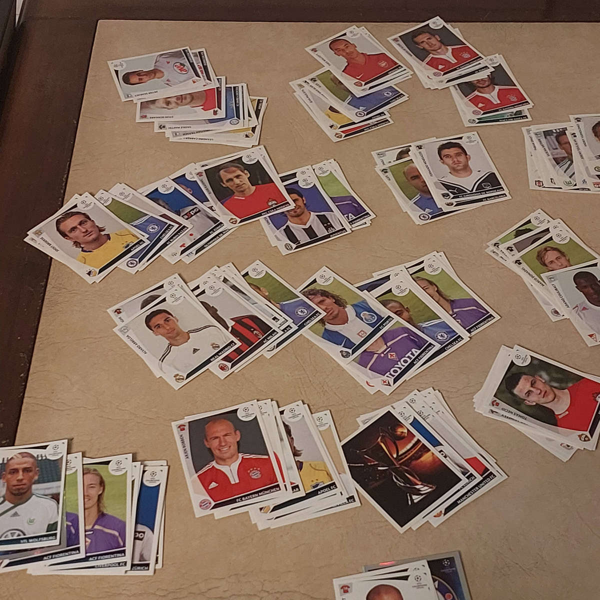 Panini Football Champions League 2009 - 2010 sticker lot