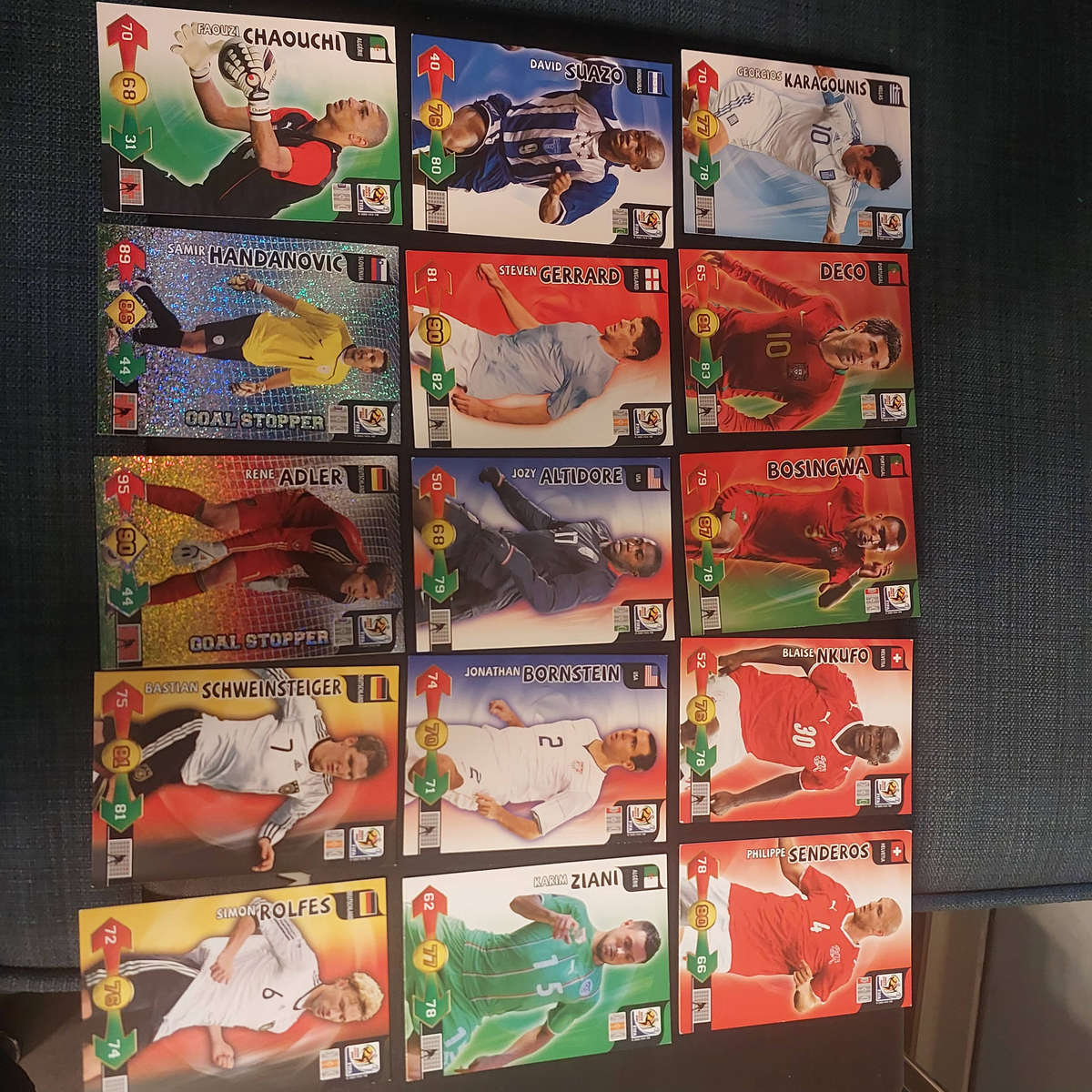 Panini 2010 Fifa World Cup Trading Cards