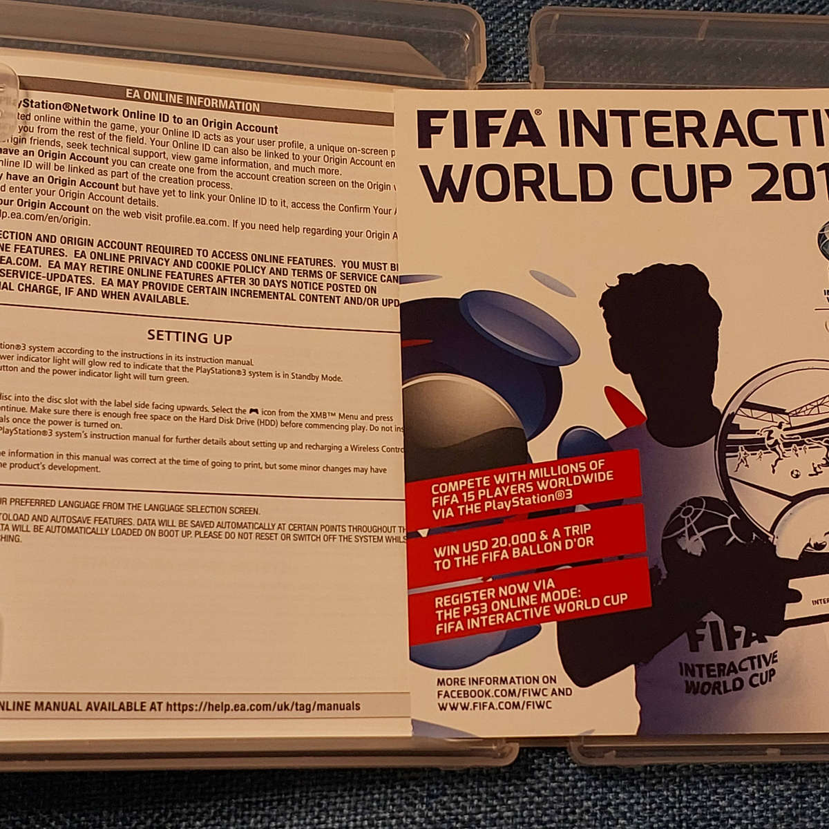 PS3 FIFA 15 (DISC IS IN MINT CONDITION)