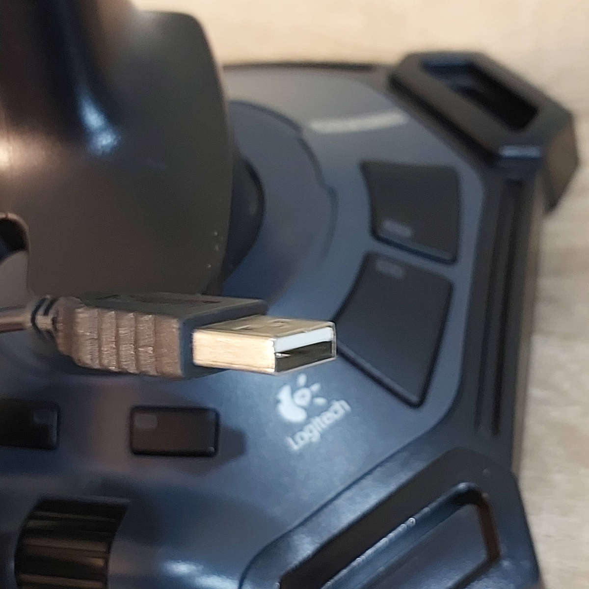 Logitech Attack 3 Joystick (UNTESTED/VERY GOOD PHYSICAL CONDITION)