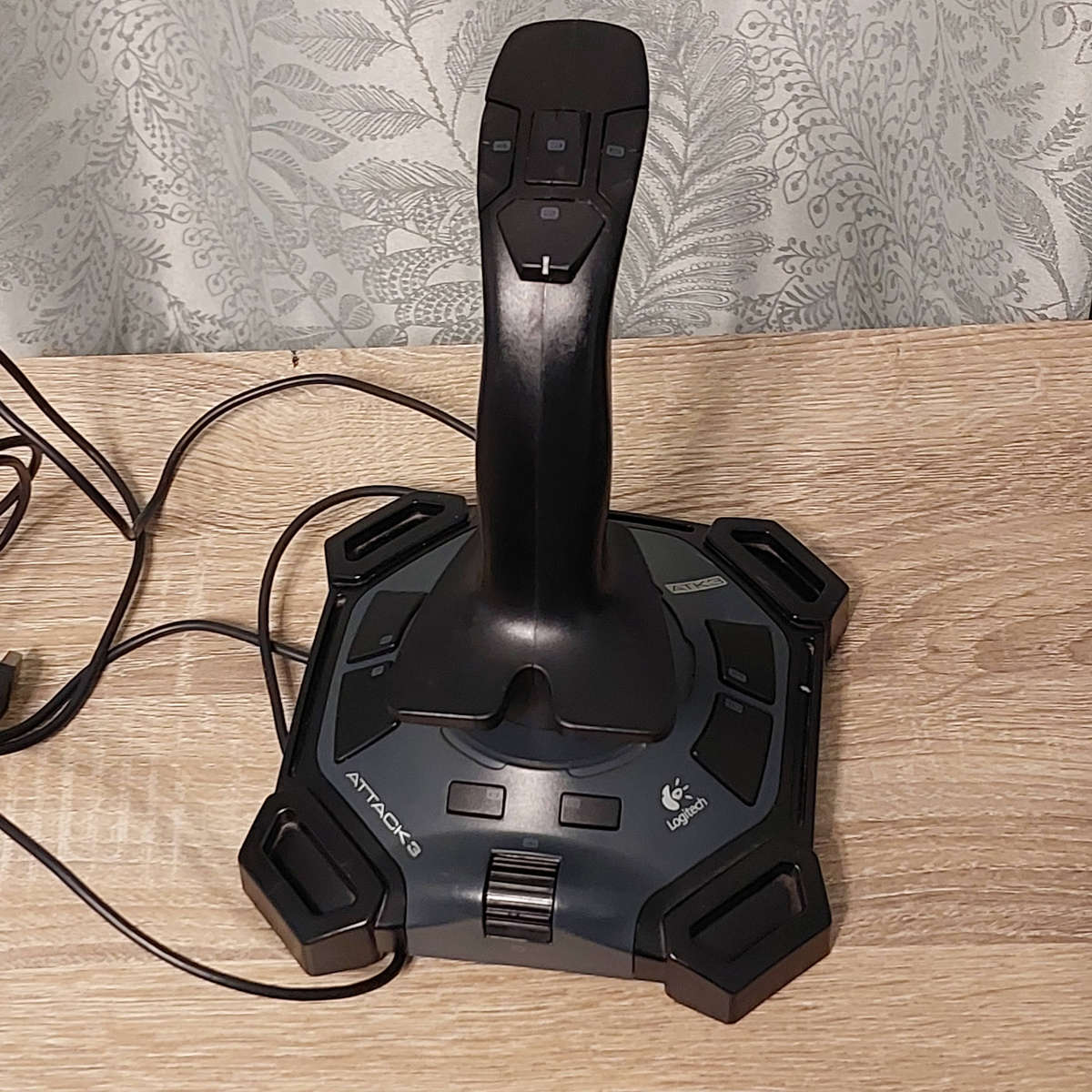 Logitech Attack 3 Joystick (UNTESTED/VERY GOOD PHYSICAL CONDITION)