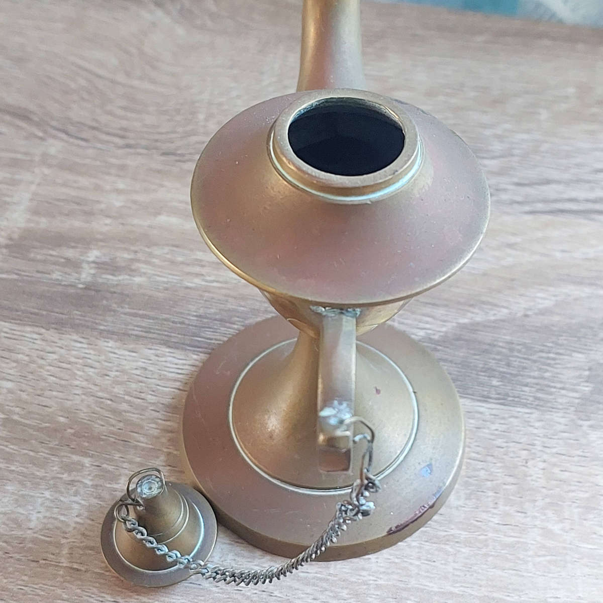 Brass Aladdin Style Lamp (Height 12cm)