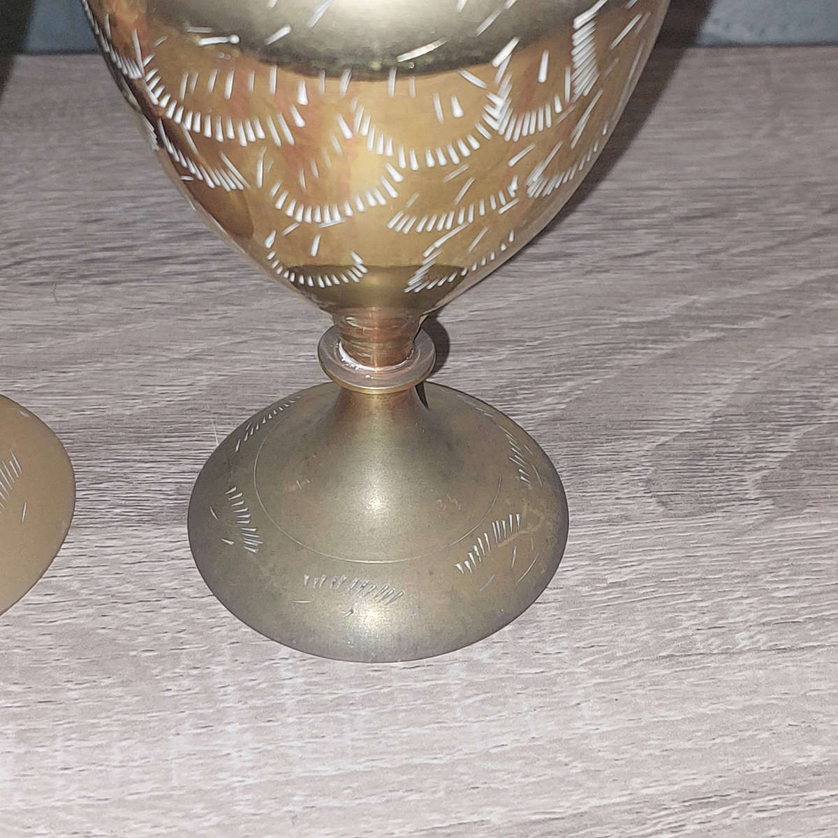 Brass Vase x2 (Please read ad)