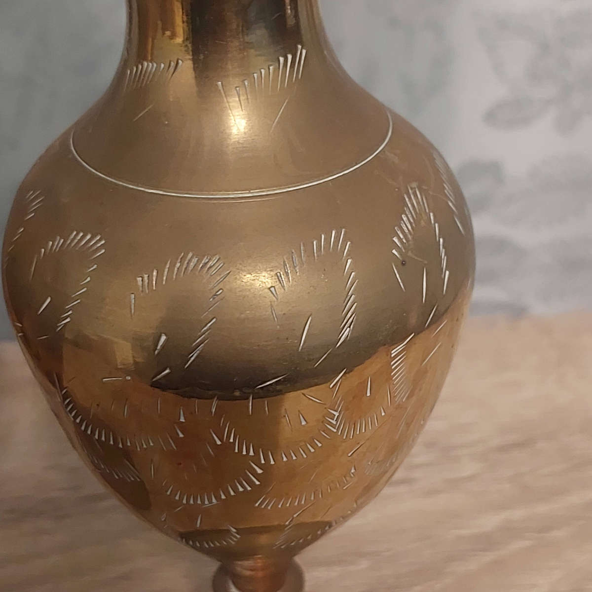 Brass Vase x2 (Please read ad)