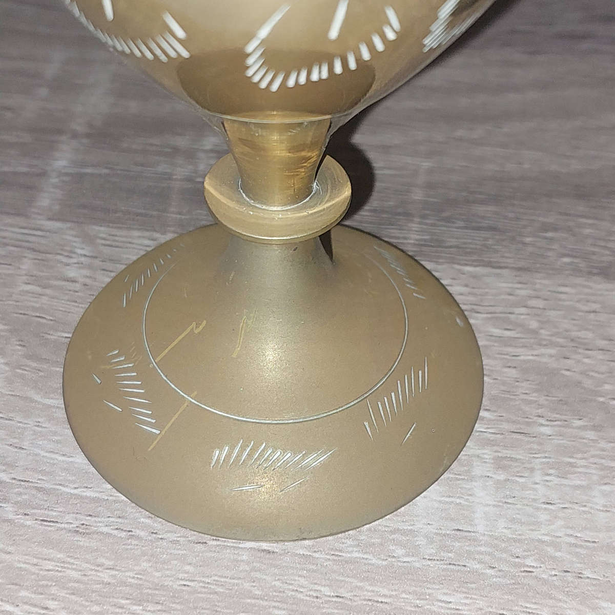 Brass Vase x2 (Please read ad)