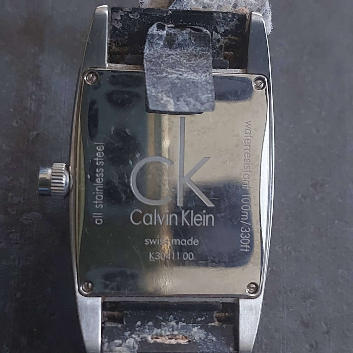 Calvin Klein Watch K3041100 (Strap broken as per picture)