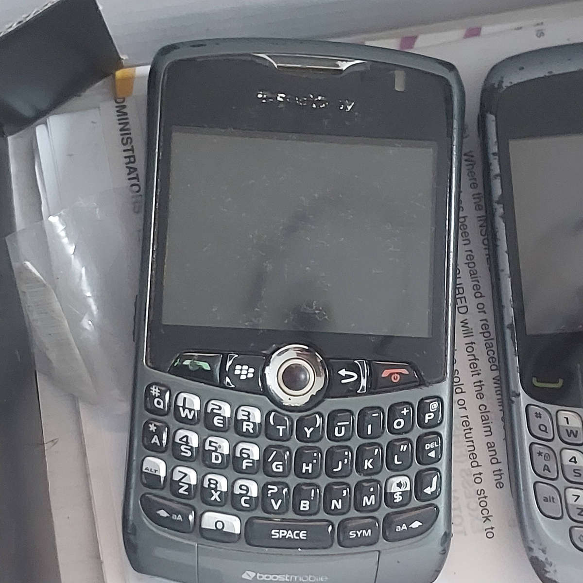 Old Cellphones Blackberry Nokia (Not working/Spares)