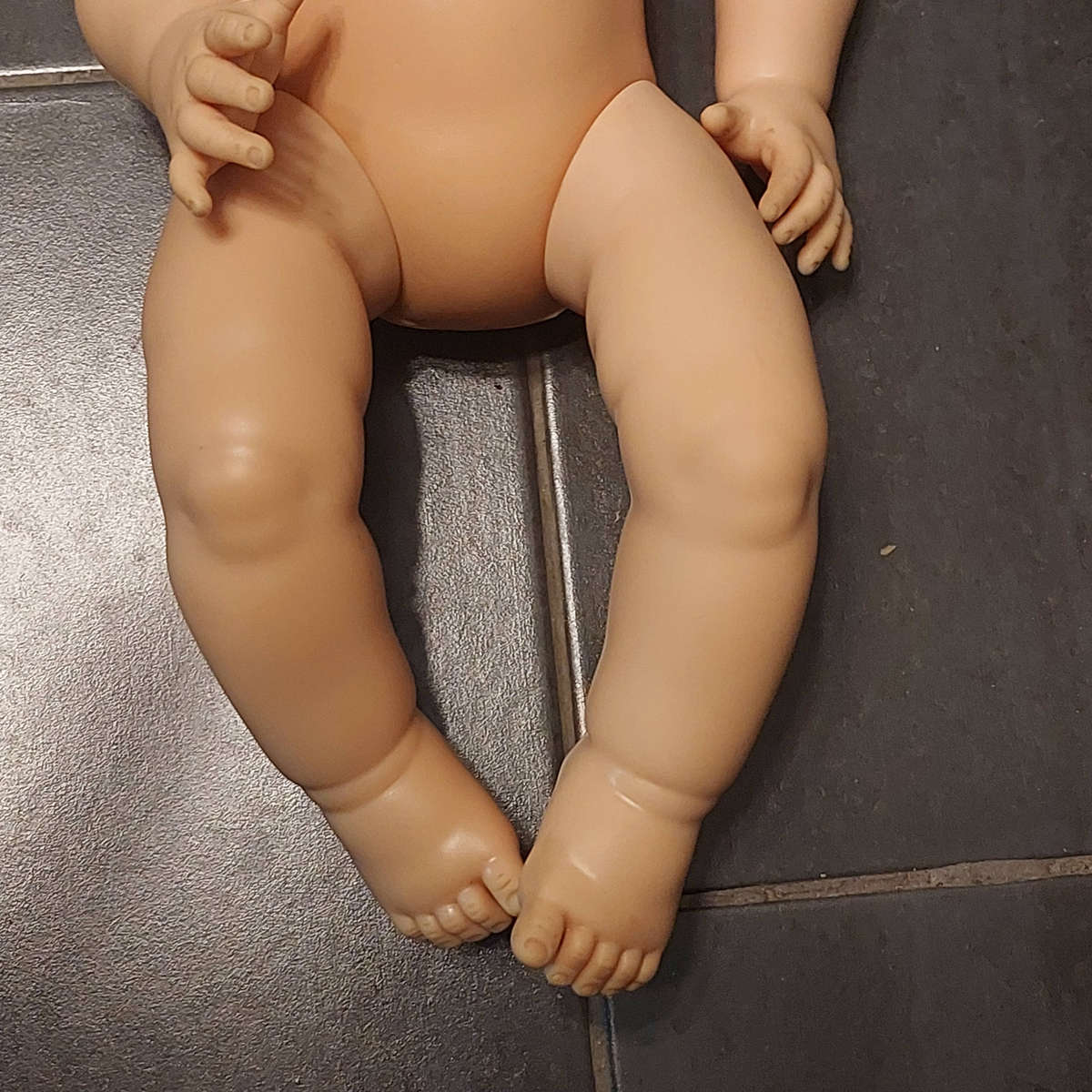 Vintage Doll. No markings.