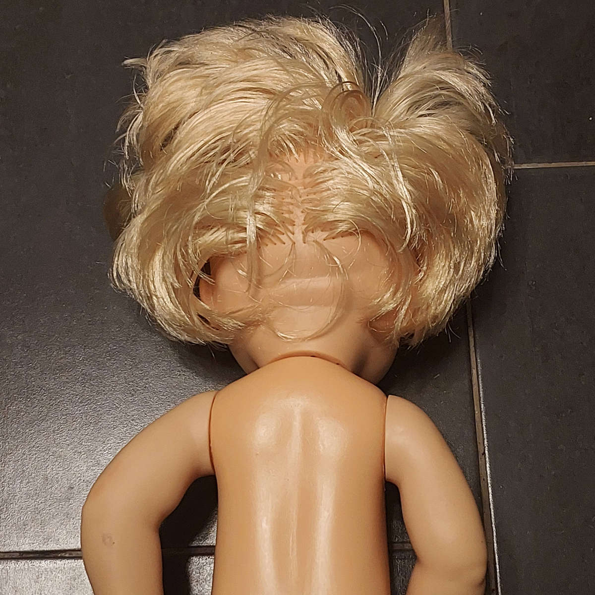Vintage Doll. No markings.