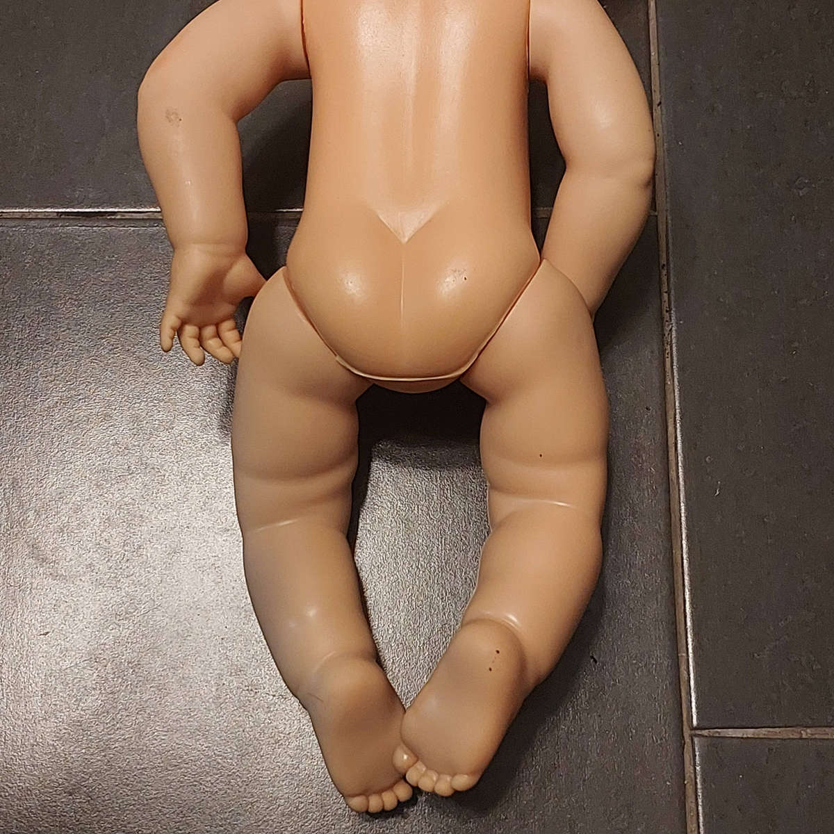 Vintage Doll. No markings.