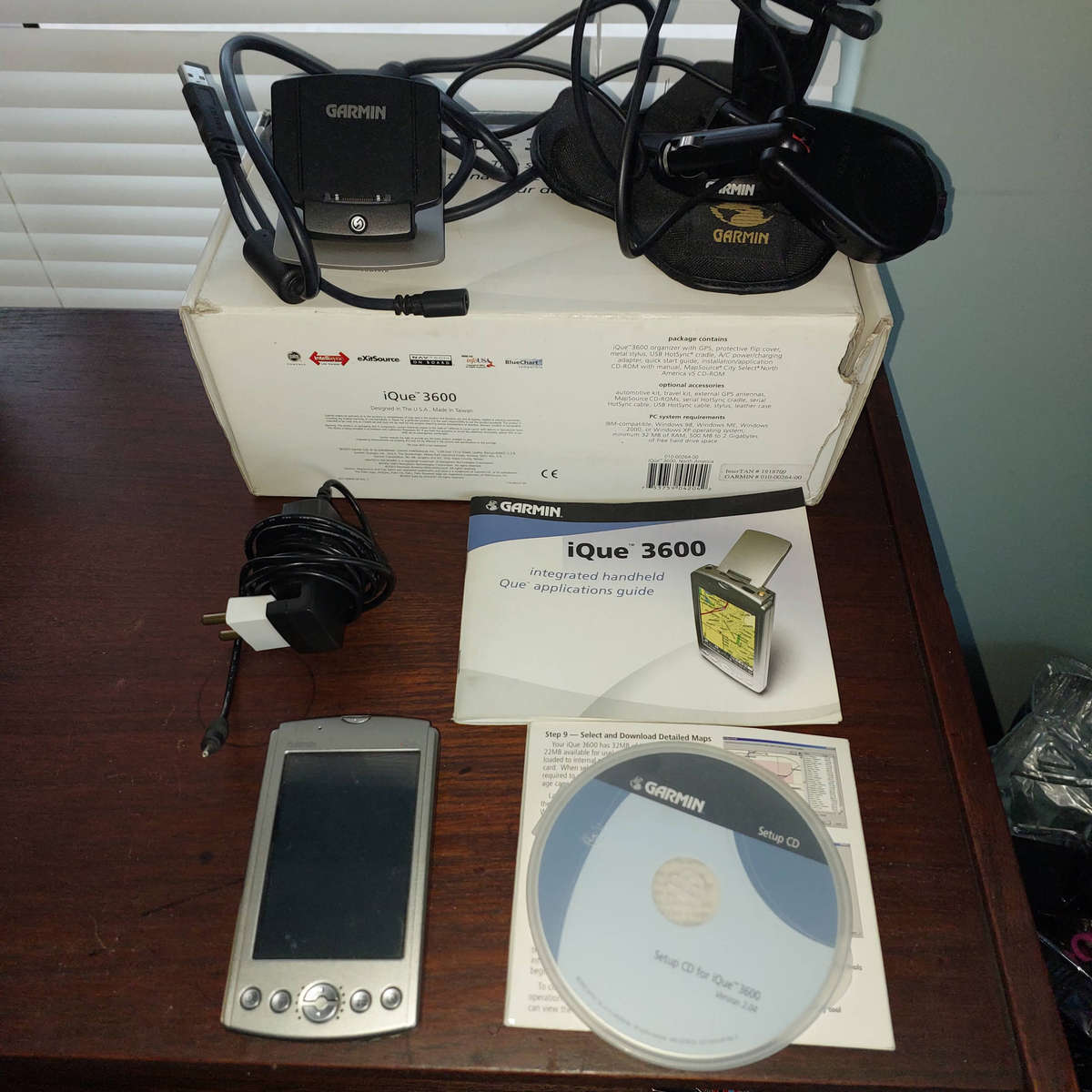 Garmin iQue 3600 (BATTERY UNABLE TO HOLD A CHARGE)
