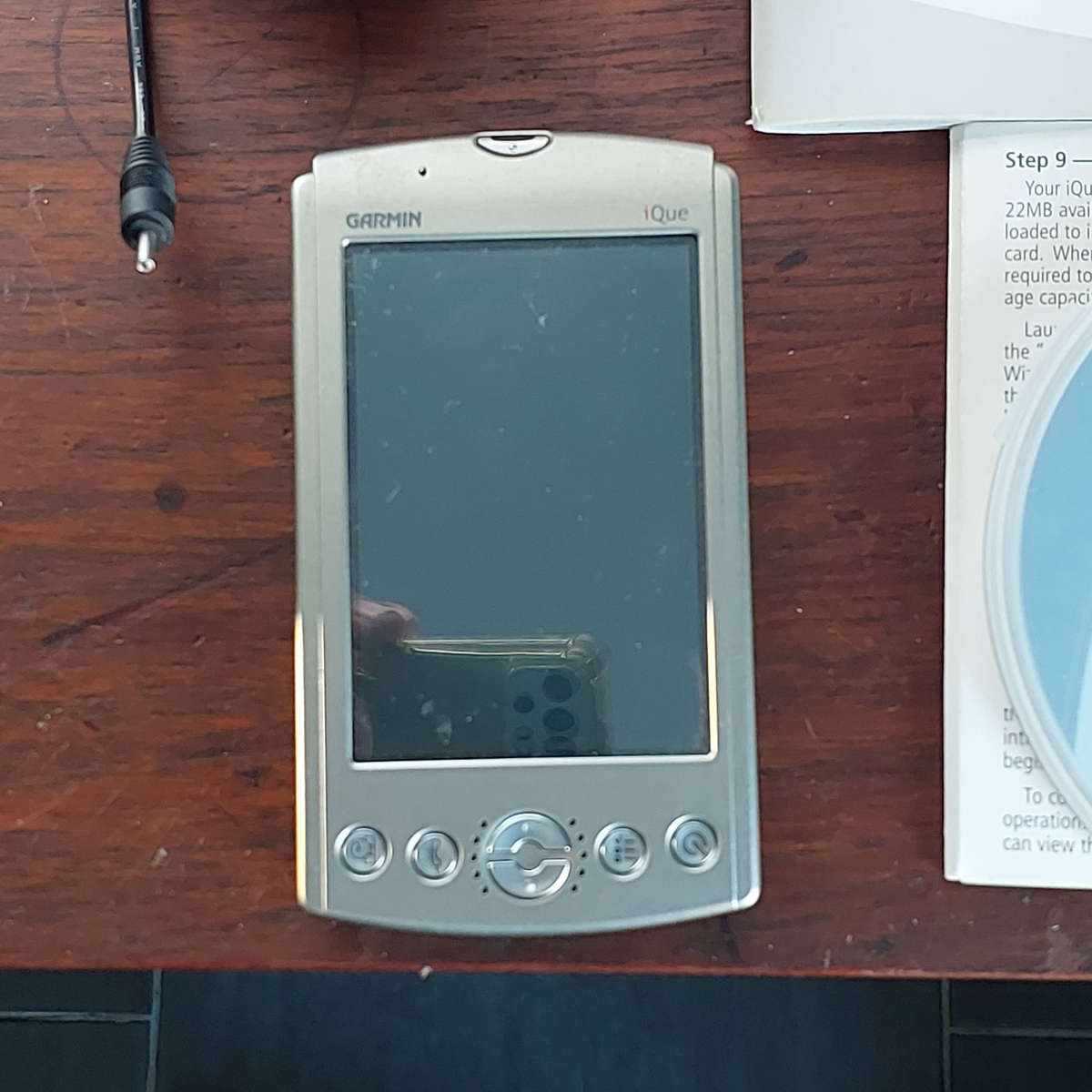 Garmin iQue 3600 (BATTERY UNABLE TO HOLD A CHARGE)