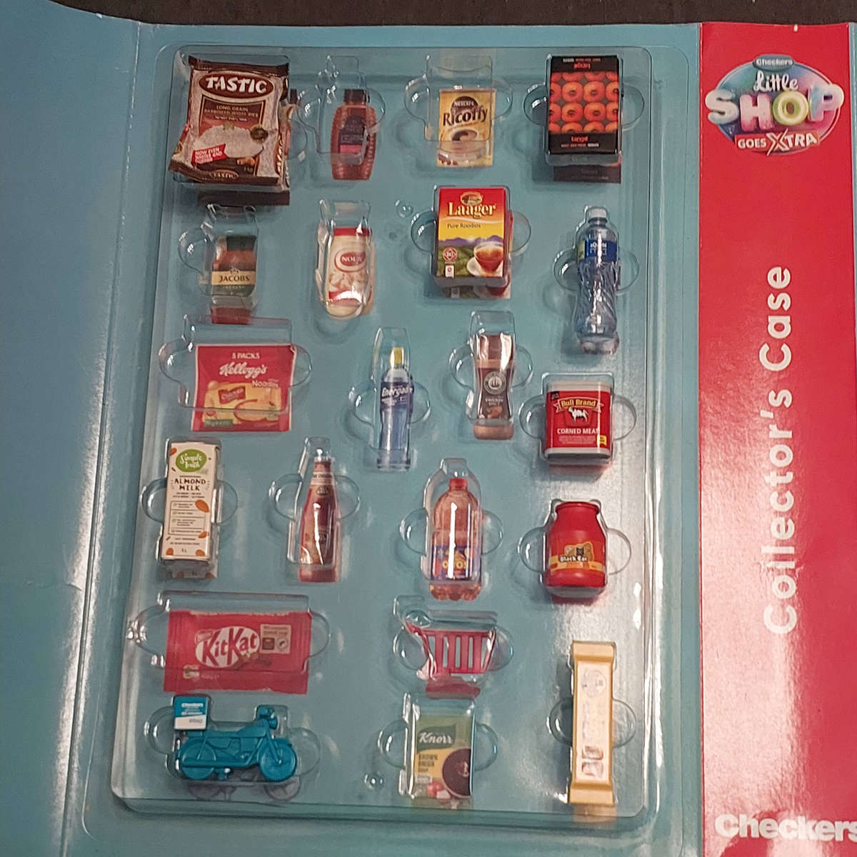 Checkers Little Shop Collectors Case INCOMPLETE