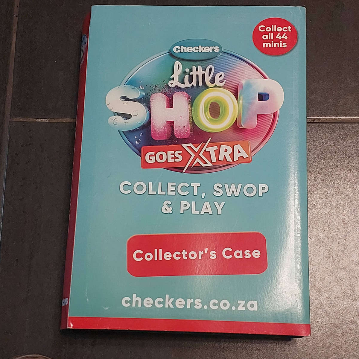 Checkers Little Shop Collectors Case INCOMPLETE