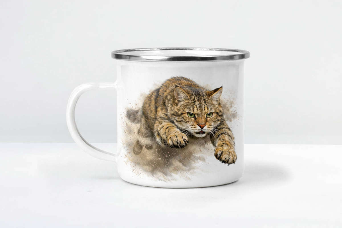 Metal Mug Enamel 002