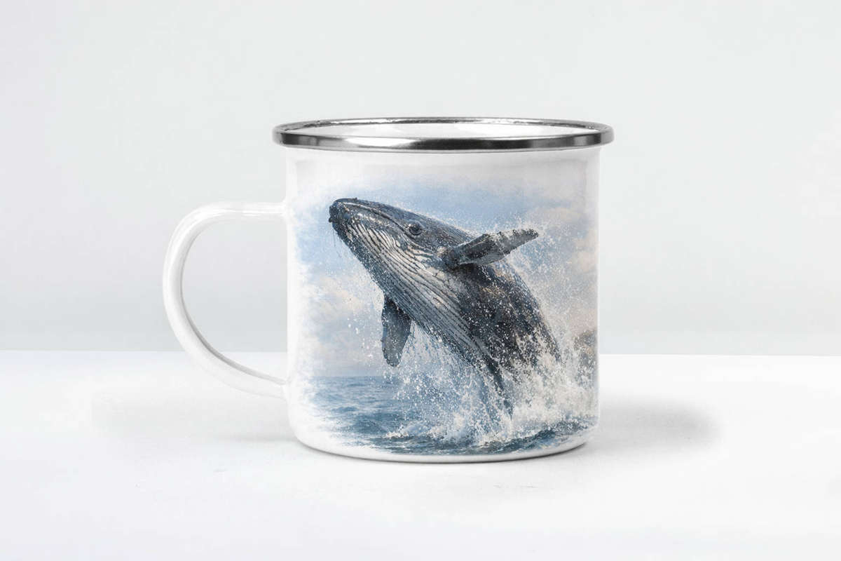 Metal Mug Enamel 001
