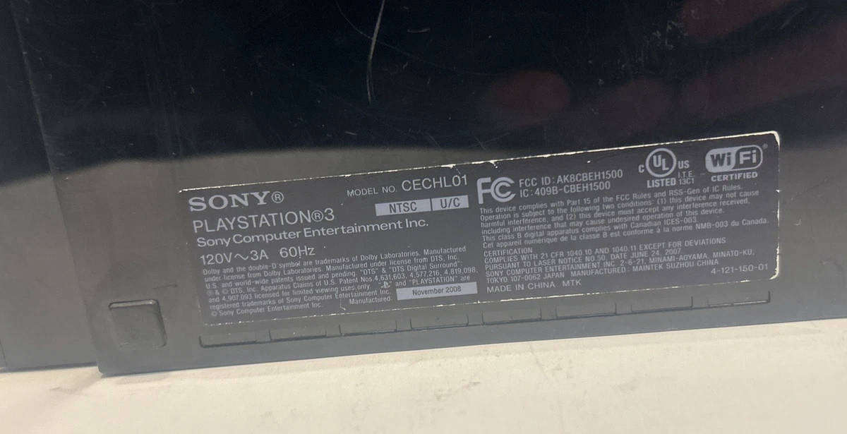 Sony PlayStation 3 PS3 Console