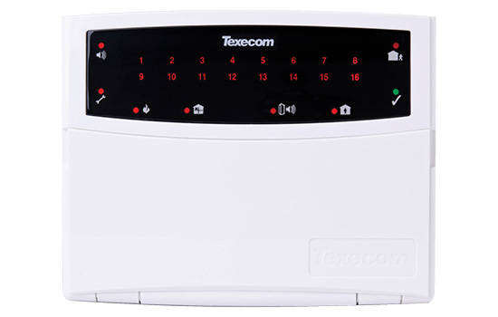 Texecom Premier 832 Alarm Kit RKP16 Plus 2x LC-200 PIRs