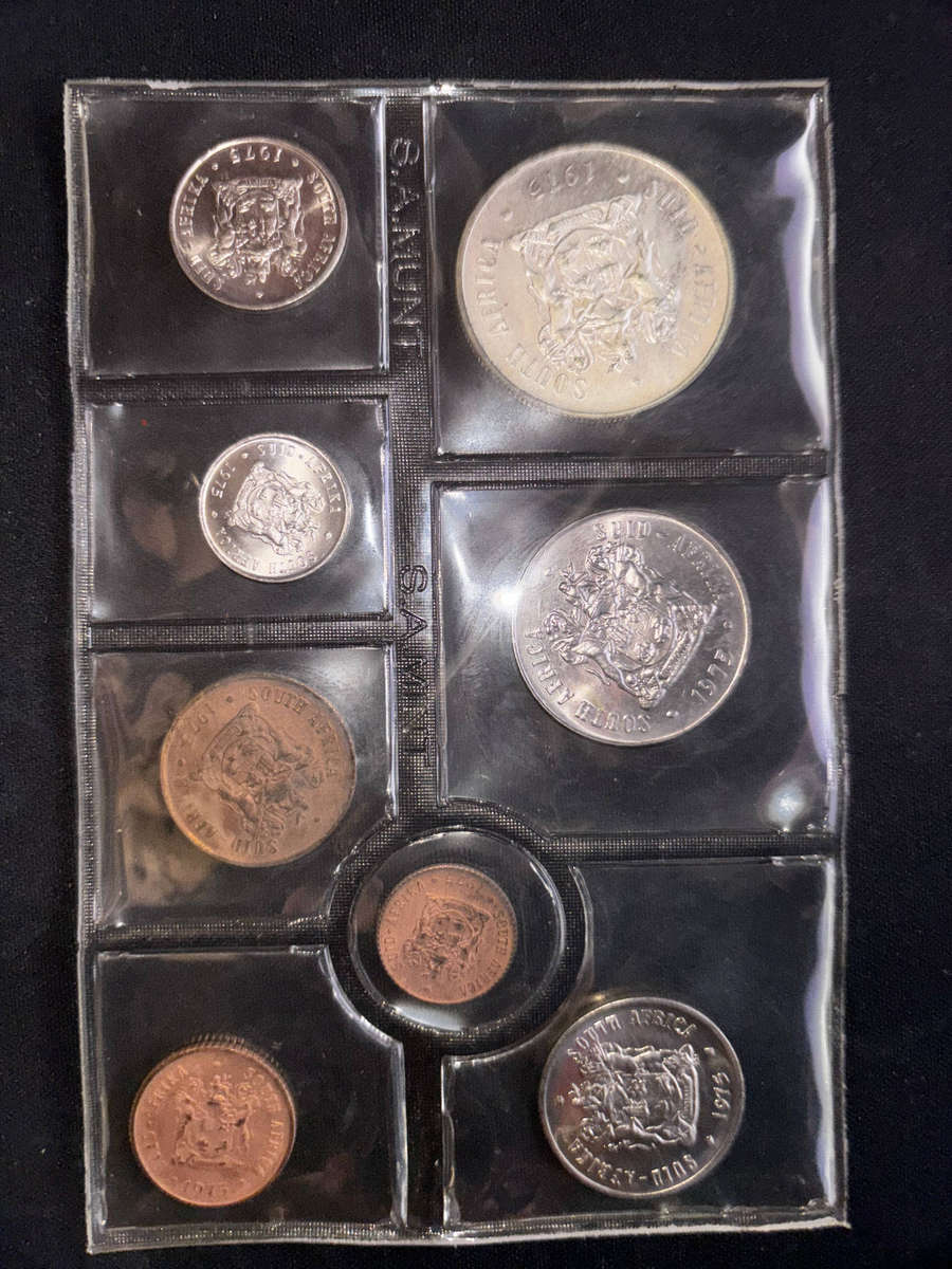 SA MUNT 1975 Coin set