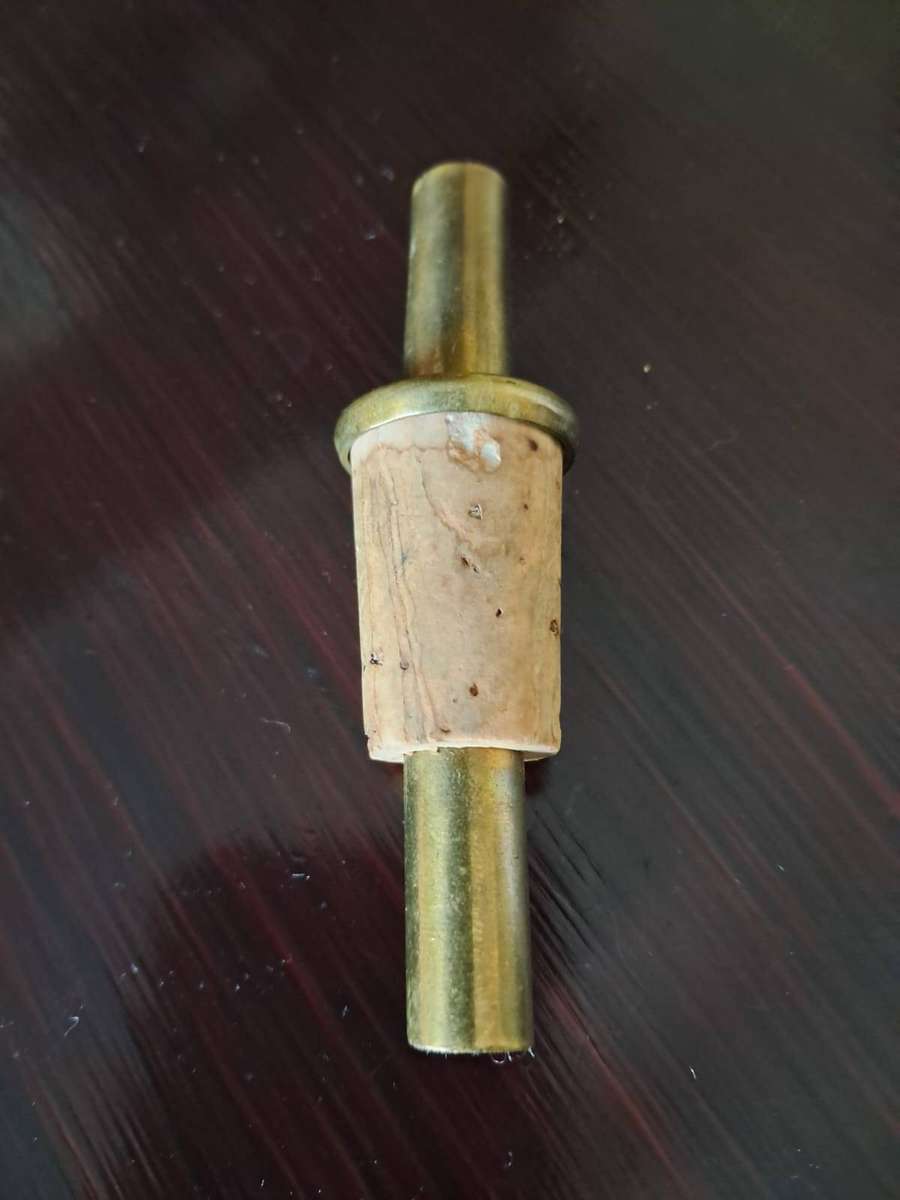 Set of 3 Antique Bar Tot Measures