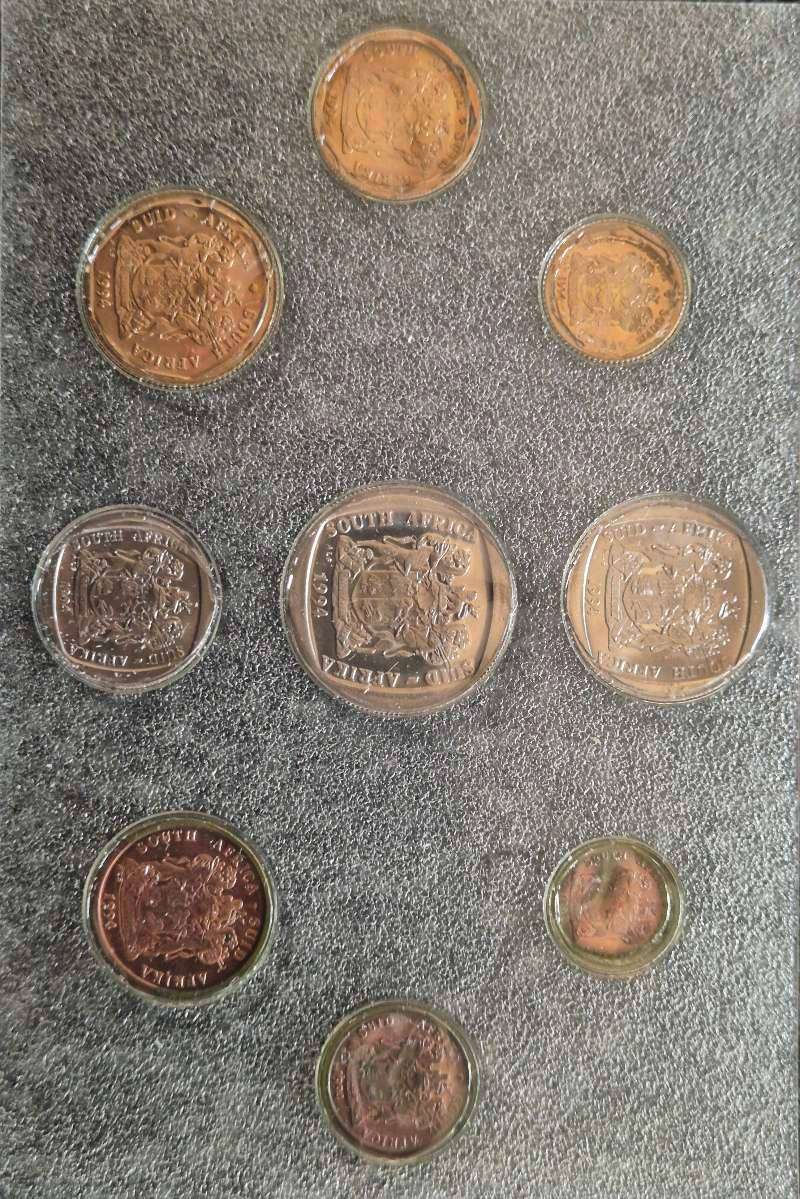 South Africa 1994 mint pack - Collectible Commemorative Coin Set