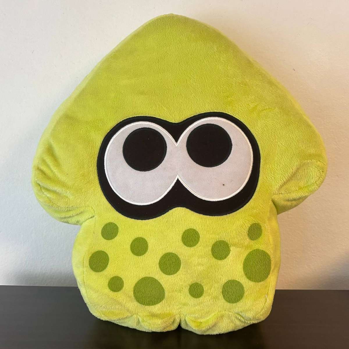 Splatoon Squid Lime Green Cushion Plushie
