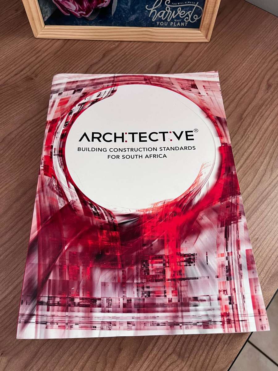 Architective Building Construction Standards for South Africa book.