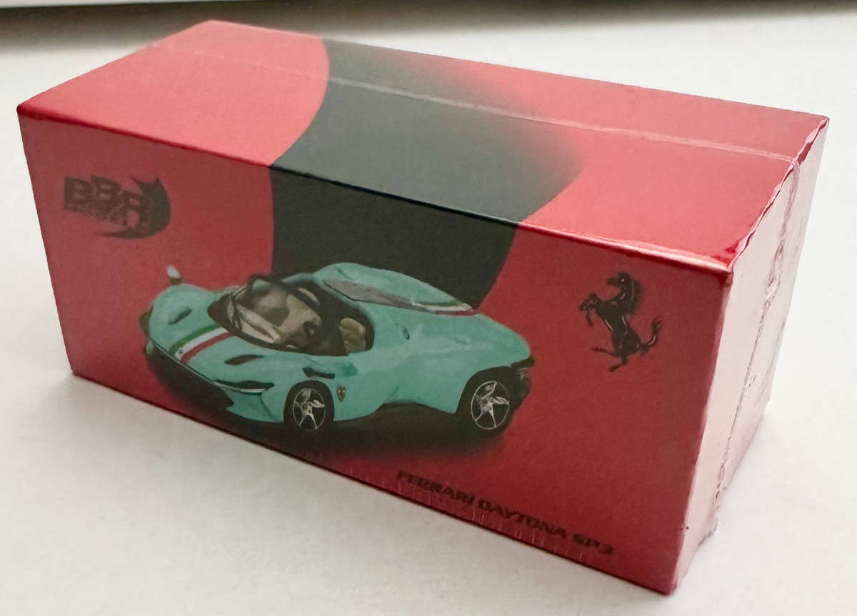 BBR #64020 - Ferrari Daytona SP3 (Light Blue) - Premium 1/64 scale model