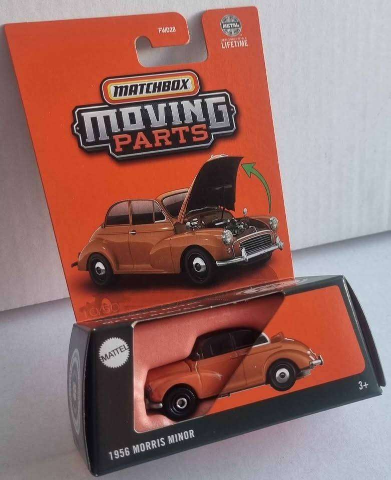 Matchbox Moving Parts - 1956 Morris Minor - 1/64 scale model car
