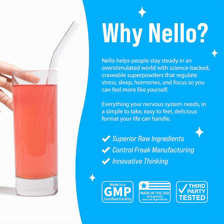 Nello SuperCalm  Supports healthy cortisol levels