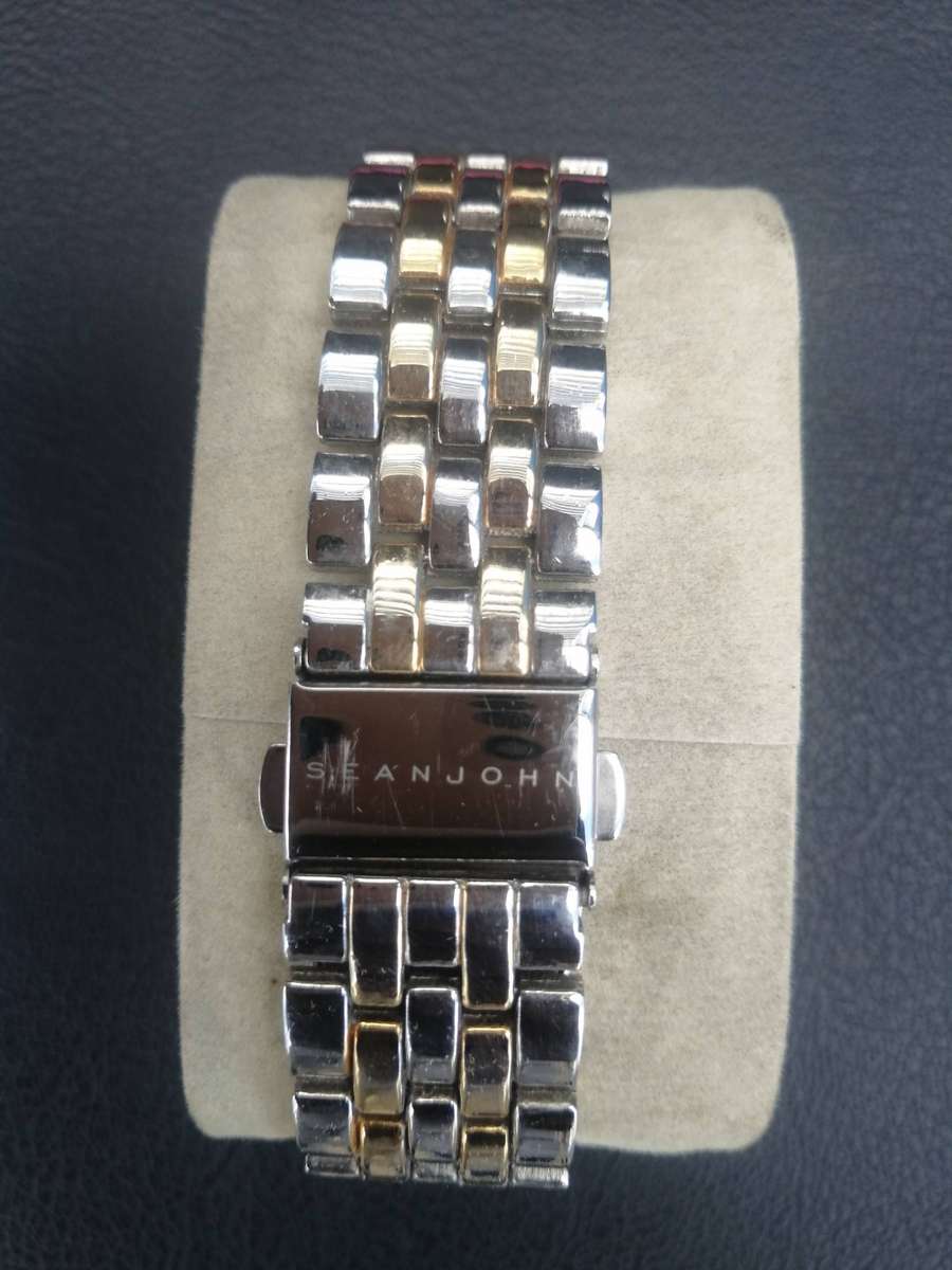 SEAN JOHN Two Tone Stainless Steel Mens Watch