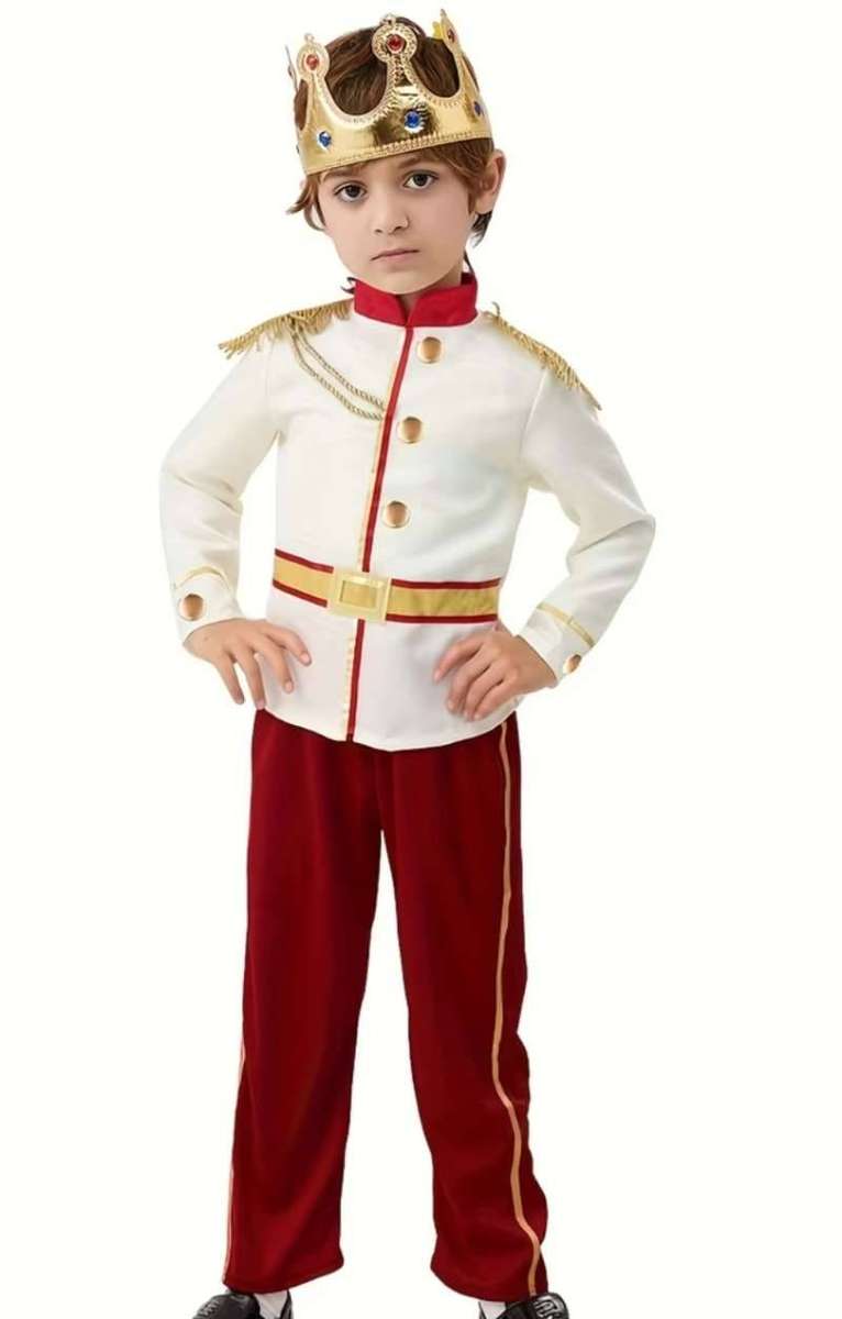Prince Charming Kids Costume for Ages 3-5 Years - New