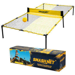 CROSSNET SmashNet  Ultimate 2v2 Outdoor Backyard Game Set