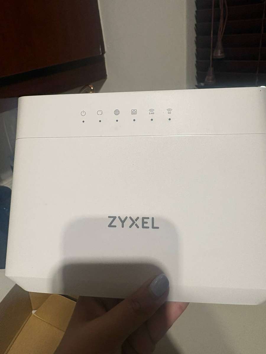 New fibre WIFI router