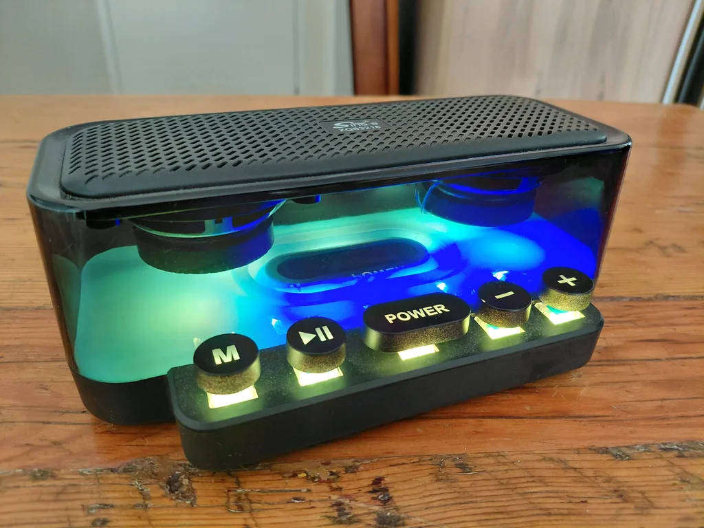Bluetooth party speaker - portable wireless outdoor speaker with powerful sound