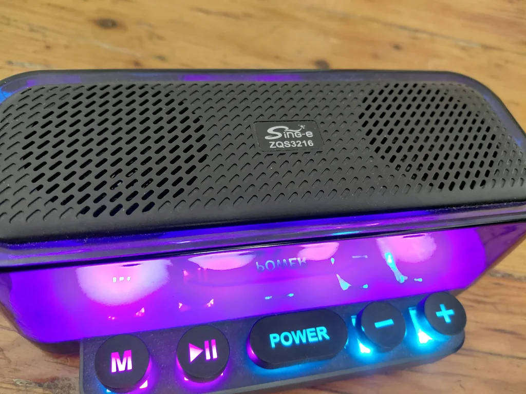 Bluetooth party speaker - portable wireless outdoor speaker with powerful sound