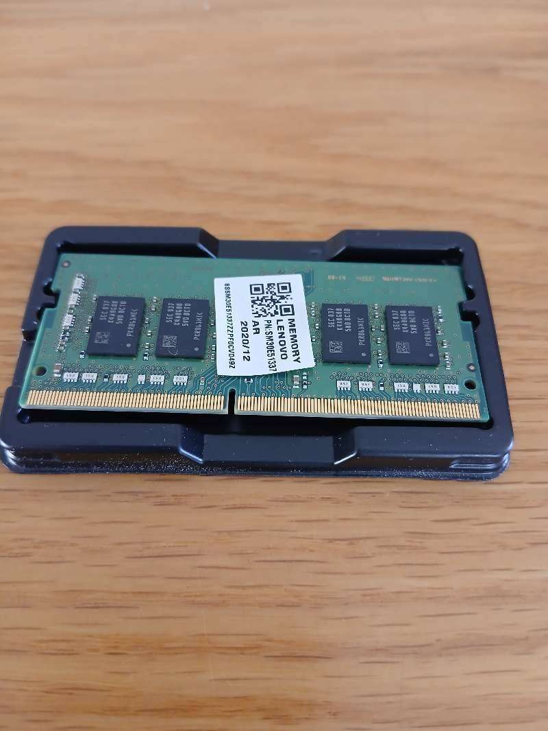 Lenovo 8GB DDR4 Laptop RAM Module - Compatible with ThinkPad & IdeaPad