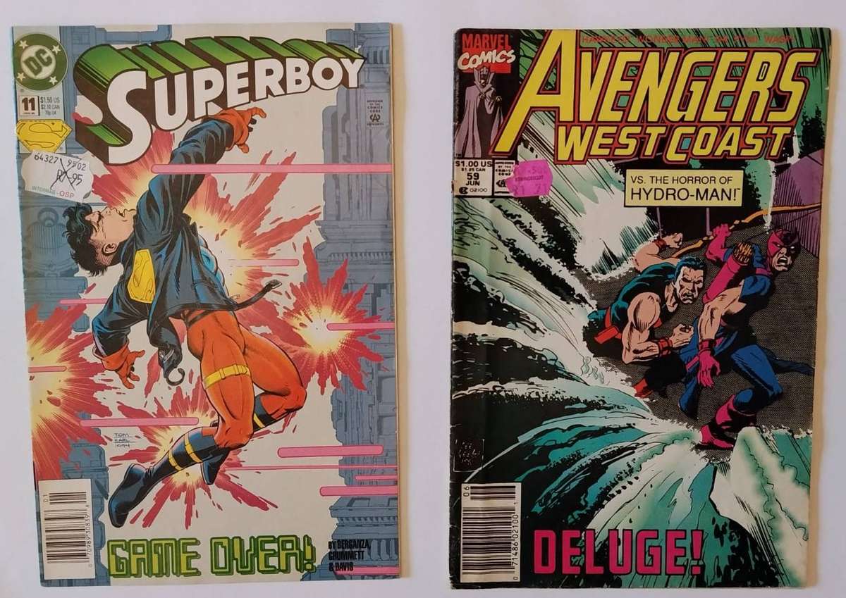 Vintage comic bundle