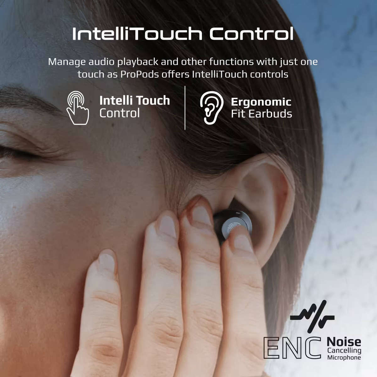 VIPLATINA VT36 True Wireless Earbuds, ANC Active Noise Cancellation, ENC Dual-Mic Call Noise Cancel