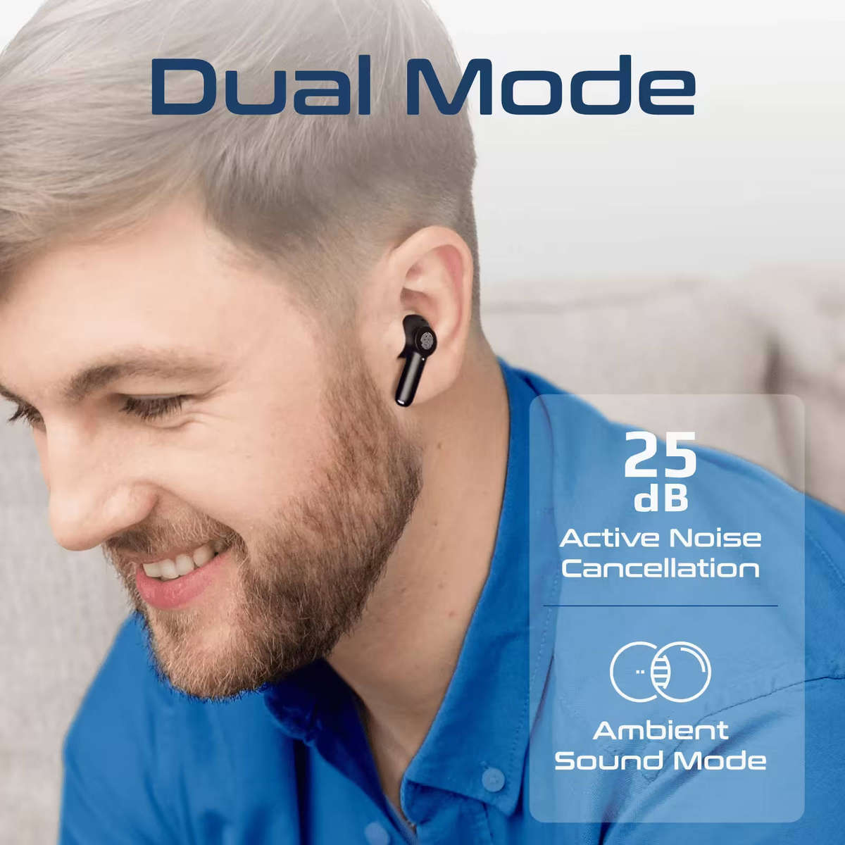 VIPLATINA VT36 True Wireless Earbuds, ANC Active Noise Cancellation, ENC Dual-Mic Call Noise Cancel