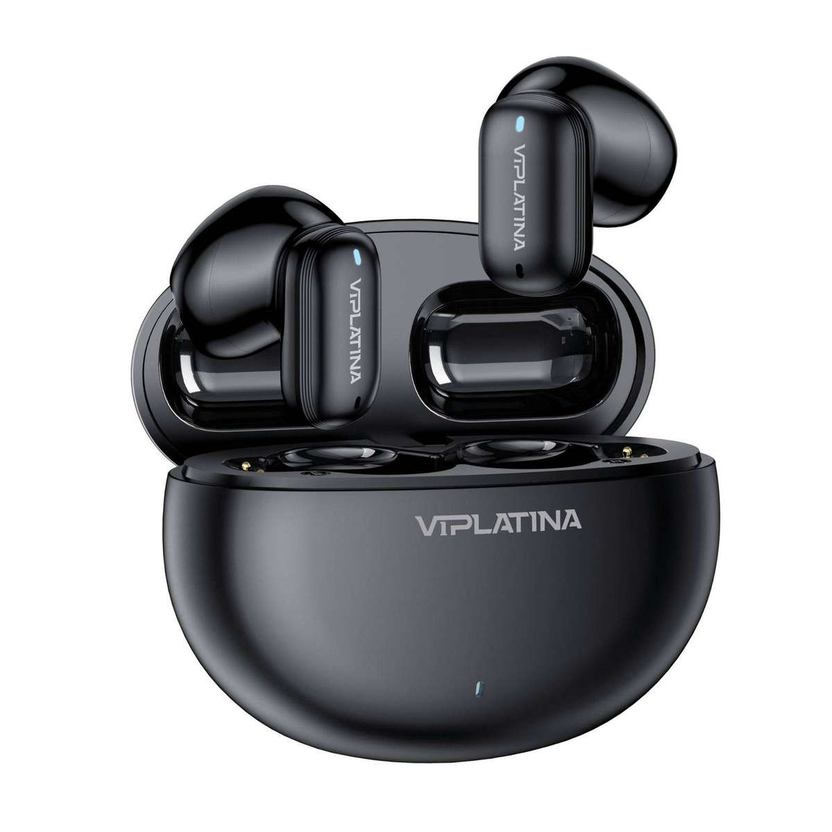 VIPLATINA VT42 True Wireless Earbuds, Bluetooth 5.4, HiFi Sound, 5H Playback with 25H Charging Case