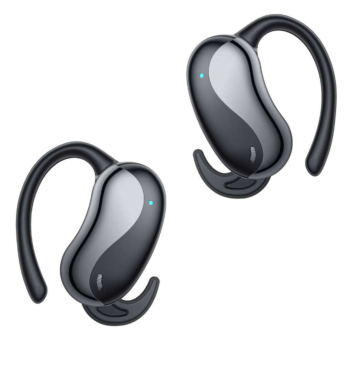 VIPLATINA OWS VT49 Wireless Earbuds, Bluetooth 5.4, Open-Ear Hook Design, 6H Playback, 36H