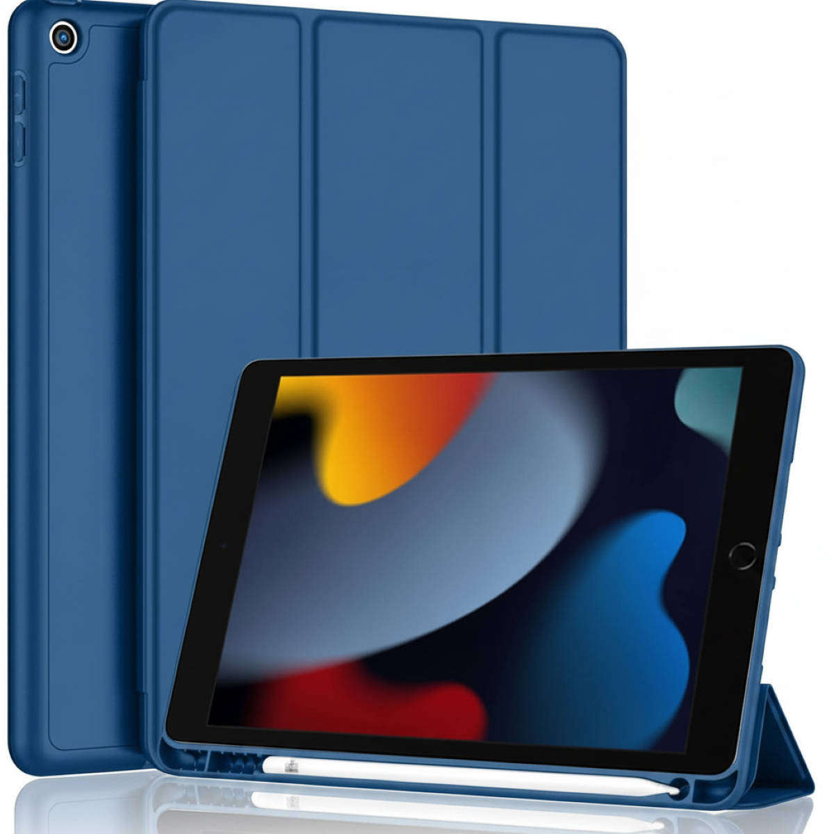 Case for iPad (9th/8th/7th Gen.),Apple iPad 10.2-Inch,iPad Air 10.5-Inch-BLUE